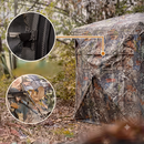 TENDA TÁTICA DE CAMUFLAGEM 270° — FIQUE INVISÍVEL NO TERRENO E DOMINE SUA POSIÇÃO COM VISÃO TOTAL